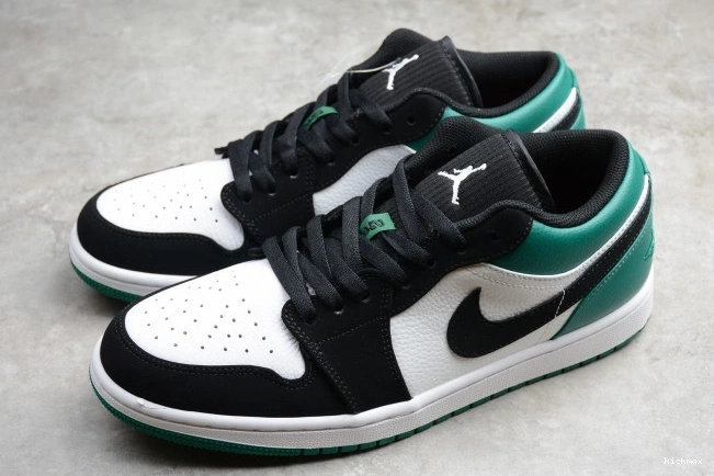 Cheap MAX Mystic Black 553558-113 White Jordan 1 Green Low Air 0804